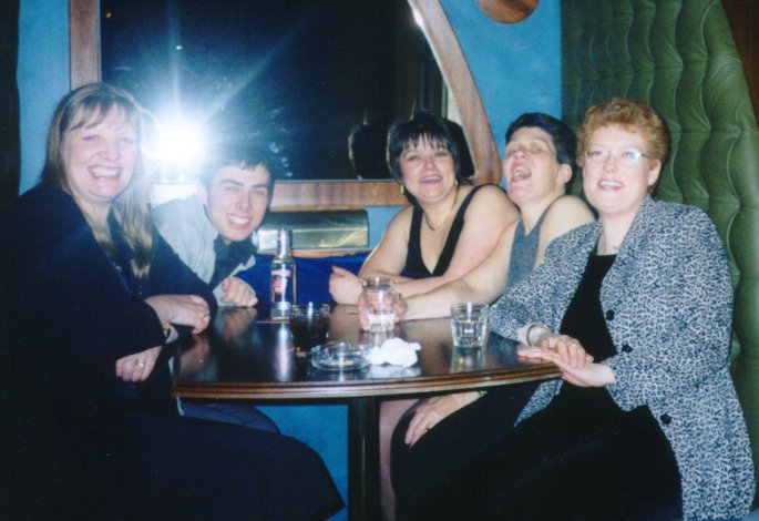 Elaine, Ross, Yvonne, Jane and Lorraine