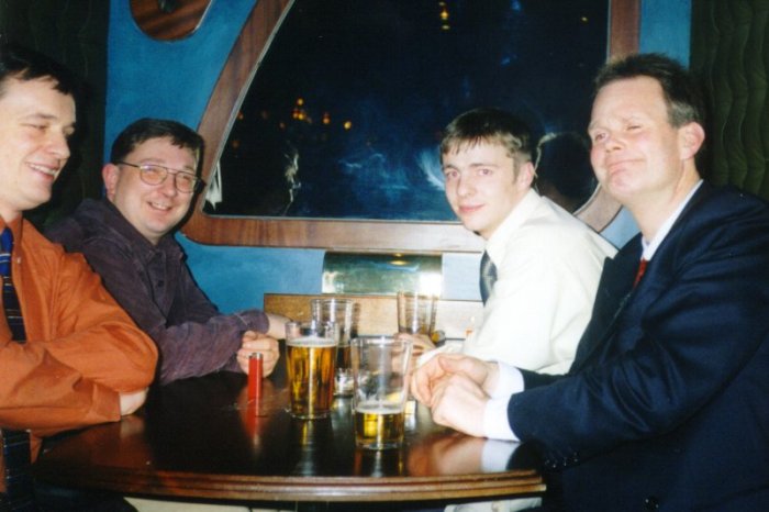 Mike, David, Scott and Ewan